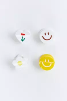 Набор заколок для волос (4 штуки)