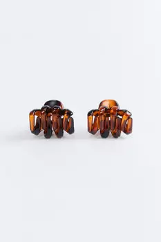 Набор заколок-крабиков для волос (2 штуки)