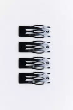 Набор заколок клик-клак (4 штуки)