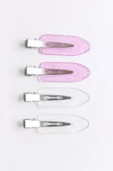 Набор заколок-крокодильчиков для волос (4 штуки)