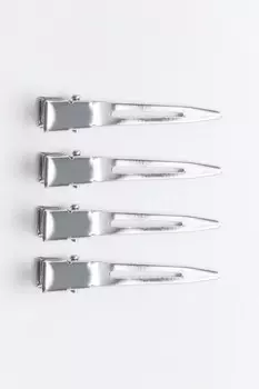 Набор заколок-крокодилов для волос (4 штуки)