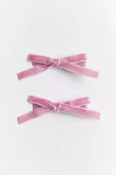 Набор заколок с бантами (2 штуки)