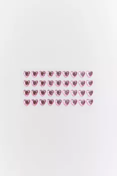 Наклейки-сердечки для тела