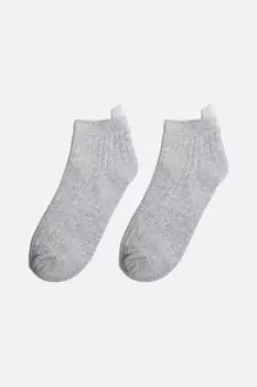 Носки короткие с ярлычком и надписью