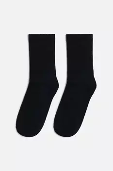 Носки высокие базовые в рубчик