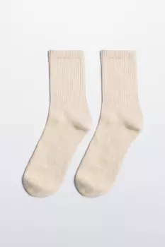 Носки высокие базовые в рубчик