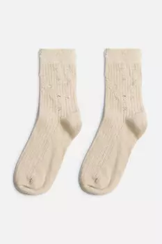 Носки высокие рваные в стиле гранж