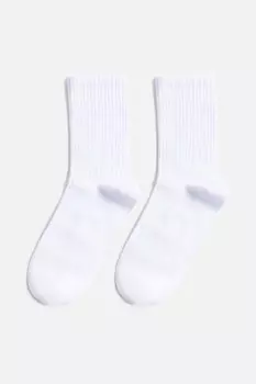 Носки высокие базовые в рубчик