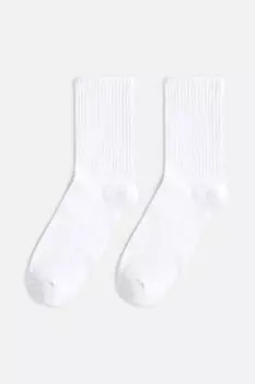 Носки высокие хлопковые базовые