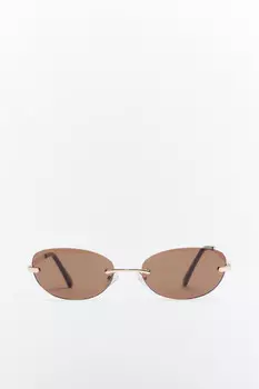 Очки солнцезащитные без оправы