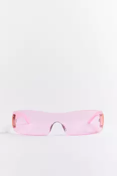 Очки солнцезащитные цветные с монолинзой