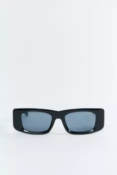 Очки солнцезащитные в широкой оправе