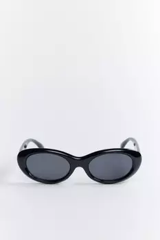 Очки солнцезащитные в широкой оправе