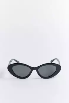 Очки солнцезащитные в широкой оправе