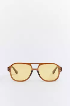 Очки солнцезащитные в тонкой оправе