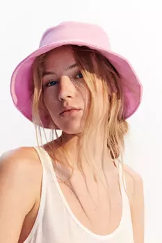 Панама хлопковая с узкими полями