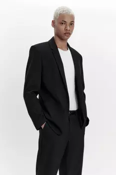 Пиджак однобортный приталенный