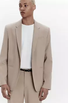 Пиджак однобортный приталенный