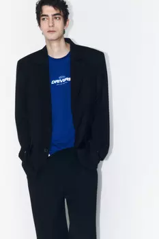 Пиджак oversize однобортный