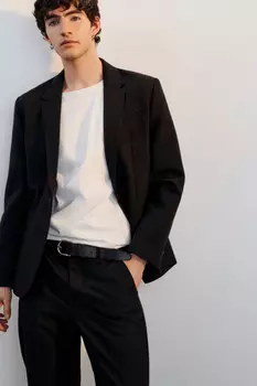 Пиджак приталенный однобортный