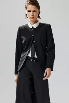 Пиджак приталенный однобортный