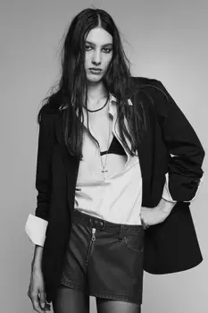 Пиджак прямой однобортный классического кроя