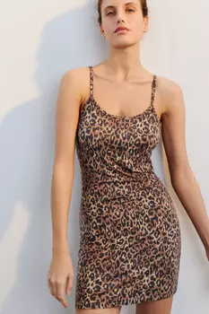 Платье-майка домашнее из вискозы