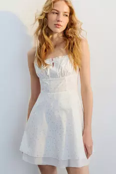 Платье-сарафан хлопковое с подкладкой