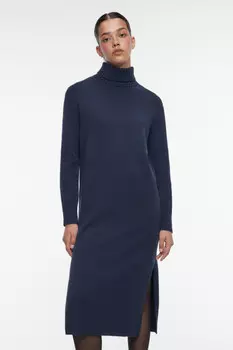 Платье-свитер KnitMidiDress вязаное с разрезом