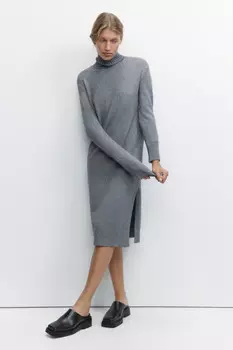 Платье-свитер KnitMidiDress вязаное с разрезом