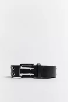 Ремень брючный с металлическими люверсами