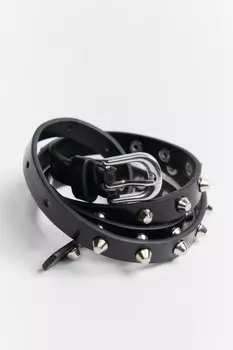 Ремень с металлическими шипами