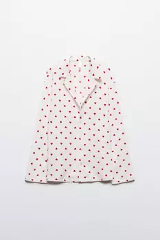 Рубашка домашняя в сердечко