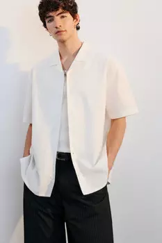 Рубашка хлопковая с короткими рукавами