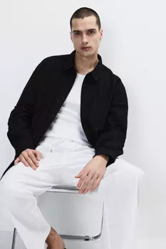 Рубашка льняная с длинным рукавом