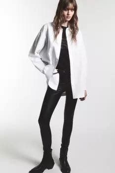 Рубашка oversize из хлопка