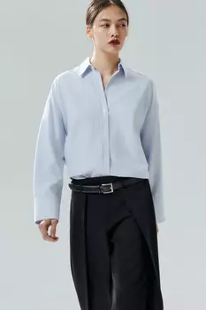 Рубашка oversize в полоску