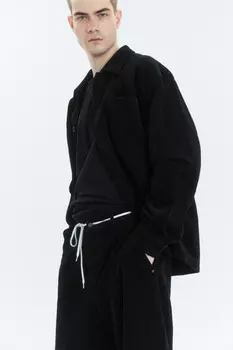 Рубашка overszie вельветовая с карманом