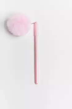 Ручка шариковая с пушистиком