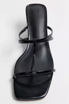 Сабо на тонком каблуке