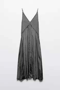 Сарафан миди вискозный с вареным эффектом