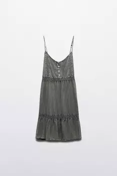 Сарафан мини вискозный с вареным эффектом