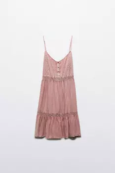 Сарафан мини вискозный с вареным эффектом