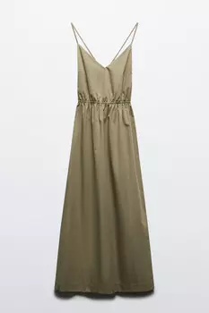 Сарафан на бретельках с открытой спиной