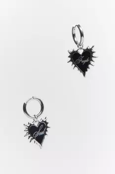 Серьги-конго с подвесками