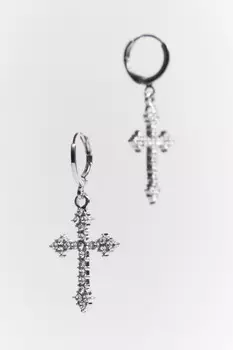 Серьги-конго с подвесками