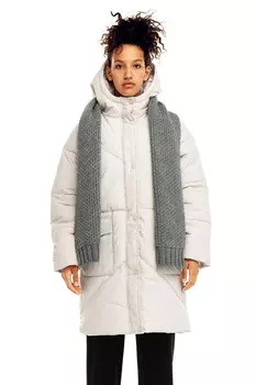 Шарф вязаный теплый