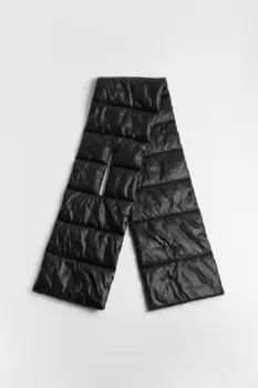 Шарф стеганый с утеплителем