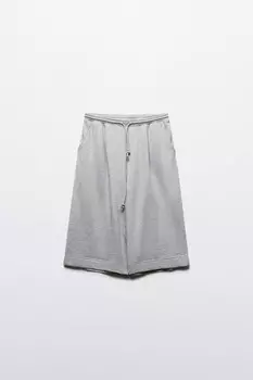 Шорты-бермуды трикотажные из футера