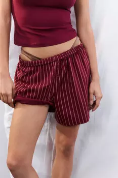 Шорты домашние из хлопкового трикотажа